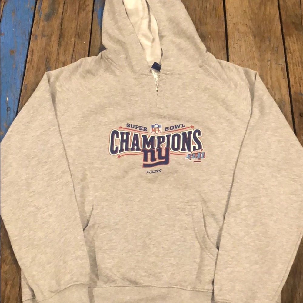 NY Giants Football super bowl champs hoodie